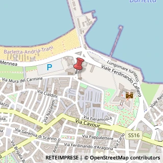 Mappa Piazza Marina, 23, 76121 Barletta, Barletta-Andria-Trani (Puglia)