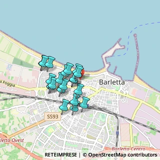Mappa Via S. Donato, 76121 Barletta BT, Italia (0.7325)
