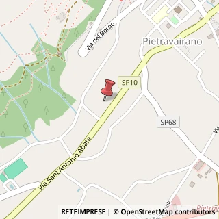 Mappa Via Sant'Antonio Abate, 19, 81040 Pietravairano, Caserta (Campania)