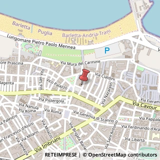 Mappa Via Santa Marta, 30, 76121 Barletta, Barletta-Andria-Trani (Puglia)