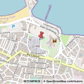 Mappa Piazza Castello, 56/A, 76121 Barletta, Barletta-Andria-Trani (Puglia)