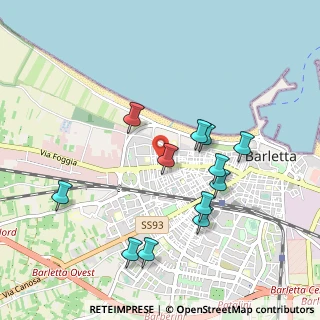 Mappa Via Pastrengo, 76121 Barletta BT, Italia (0.99917)