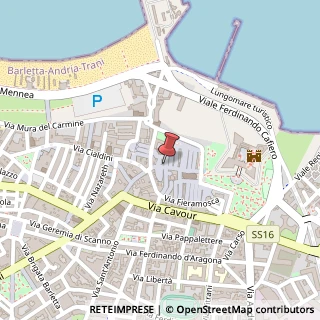 Mappa Via del Duomo, 19, 76121 Barletta, Barletta-Andria-Trani (Puglia)