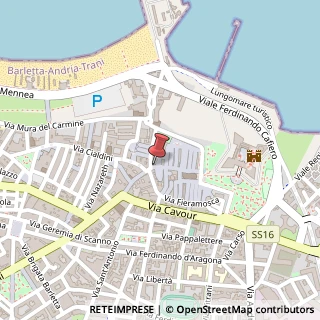 Mappa Via del Duomo, 5, 76121 Barletta, Barletta-Andria-Trani (Puglia)