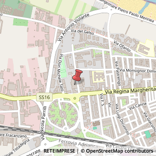 Mappa Via Settefrati, 11A, 76121 Barletta, Barletta-Andria-Trani (Puglia)