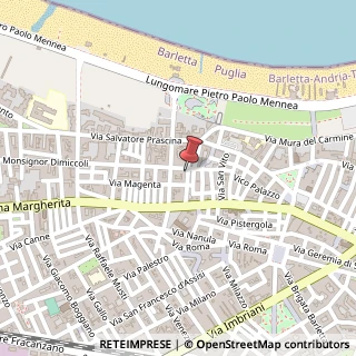 Mappa Via Porta Reale, 41, 76121 Barletta, Barletta-Andria-Trani (Puglia)