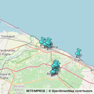 Mappa Via Vitobello, 76121 Barletta BT, Italia (7.25182)