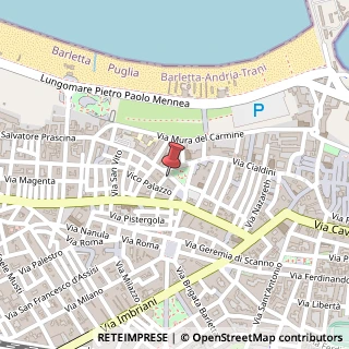 Mappa Piazza Plebiscito, 19, 76121 Barletta, Barletta-Andria-Trani (Puglia)