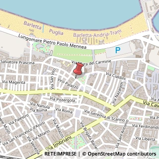 Mappa Piazza Plebiscito,  23, 70051 Barletta, Barletta-Andria-Trani (Puglia)