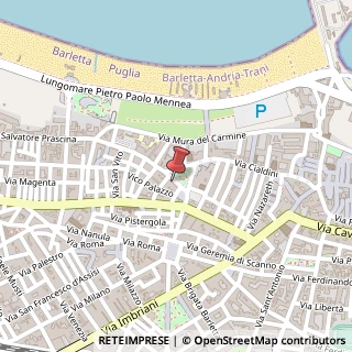 Mappa Piazza Plebiscito, 16, 76121 Barletta, Barletta-Andria-Trani (Puglia)