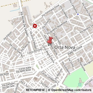 Mappa Corso Vito Vittorio Lenoci, 67/A, 71045 Orta Nova, Foggia (Puglia)
