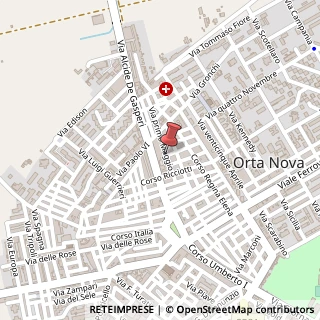 Mappa Via salice 47, 71045 Orta Nova, Foggia (Puglia)