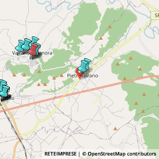 Mappa Via Santissima Annunziata, 81040 Pietravairano CE, Italia (3.672)