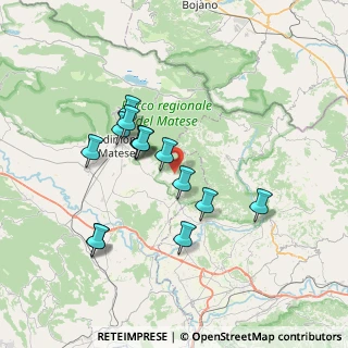 Mappa Via Curti, 81010 Gioia Sannitica CE, Italia (6.85357)