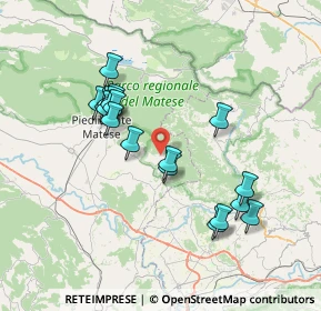 Mappa Via Curti, 81010 Gioia Sannitica CE, Italia (7.26944)