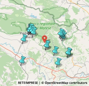 Mappa Via Curti, 81010 Gioia Sannitica CE, Italia (6.97389)