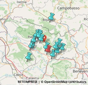 Mappa Via Curti, 81010 Gioia Sannitica CE, Italia (10.505)