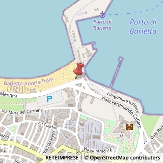 Mappa Lungomare Pietro Paolo Mennea, 6/D, 76121 Barletta, Barletta-Andria-Trani (Puglia)