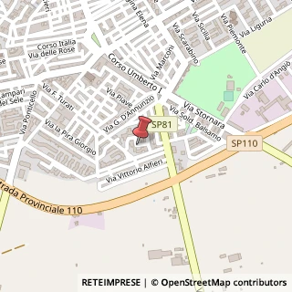 Mappa Via Montale Eugenio, 13, 71045 Orta Nova, Foggia (Puglia)