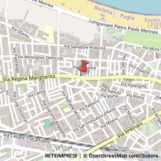 Mappa Via Regina Margherita, 44, 70051 Barletta, Barletta-Andria-Trani (Puglia)