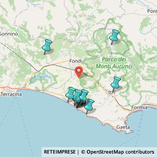 Mappa Via Sette Acque, 04022 Fondi LT, Italia (7.51077)