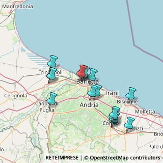 Mappa Via Foggia, 76121 Andria BT, Italia (14.94813)