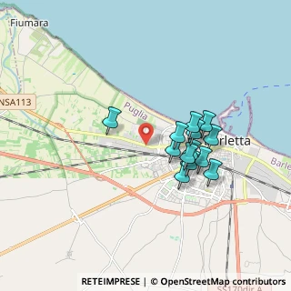 Mappa Via Foggia, 76121 Andria BT, Italia (1.56)