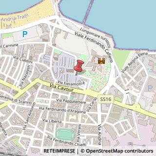 Mappa Piazza Castello, 32, 76121 Barletta, Barletta-Andria-Trani (Puglia)