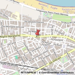 Mappa Via Regina Margherita, 27, 76121 Barletta, Barletta-Andria-Trani (Puglia)