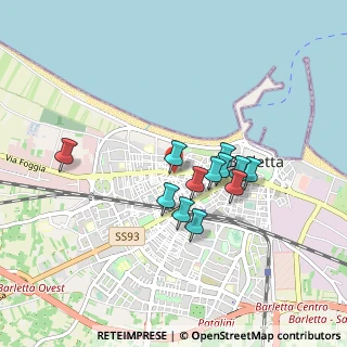 Mappa Via Consoli M., 76121 Barletta BT, Italia (0.72)