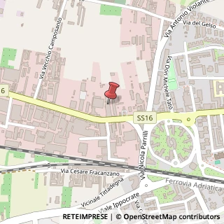 Mappa Via Foggia, 18, 76121 Barletta, Barletta-Andria-Trani (Puglia)