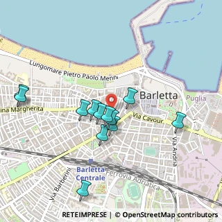 Mappa Vicolo D'Abundo, 76121 Barletta BT, Italia (0.46917)