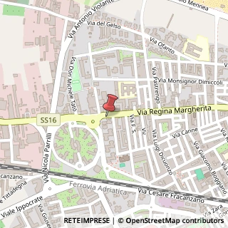 Mappa Via Regina Margherita, 261, 76121 Barletta, Barletta-Andria-Trani (Puglia)