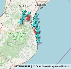 Mappa Via Giuseppe Scuteri, 88060 Badolato CZ, Italia (11.205)