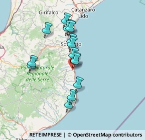 Mappa Via Giuseppe Scuteri, 88060 Badolato CZ, Italia (13.52733)