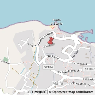 Mappa Via Scalo, 15, 98050 Malfa, Messina (Sicilia)