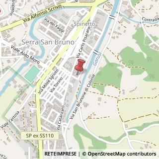 Mappa Via della Pace, 89822 Serra San Bruno, Vibo Valentia (Calabria)