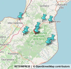 Mappa Via Alessandro Volta, 89822 Serra San Bruno VV, Italia (11.63727)