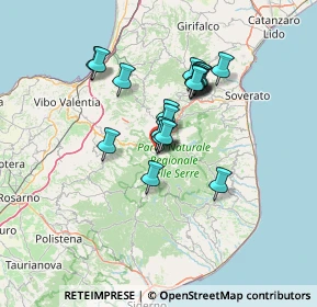 Mappa Via Alessandro Volta, 89822 Serra San Bruno VV, Italia (11.64842)