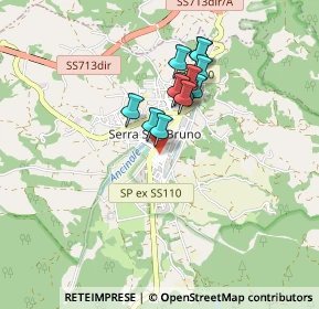 Mappa Via Torino, 89822 Serra San Bruno VV, Italia (0.72923)