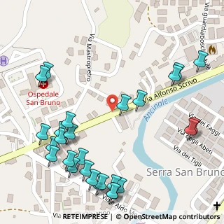 Mappa Via A. Scrivo, 89822 Serra San Bruno VV, Italia (0.18214)