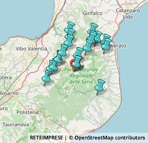 Mappa Piazza Pietro Nenni, 89822 Serra San Bruno VV, Italia (11.1155)