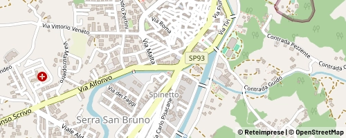 Mappa Serra San Bruno