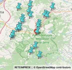 Mappa Corso Umberto I, 89822 Serra San Bruno VV, Italia (9.172)