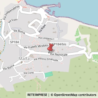 Mappa SP182, 43, 98050 Malfa, Messina (Sicilia)