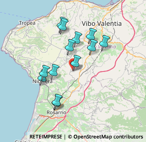 Mappa Via Gesù, 89842 San Calogero VV, Italia (7.02)