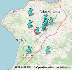 Mappa Via Gesù, 89842 San Calogero VV, Italia (6.36923)