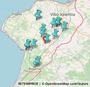 Mappa Via Gesù, 89842 San Calogero VV, Italia (6.68267)