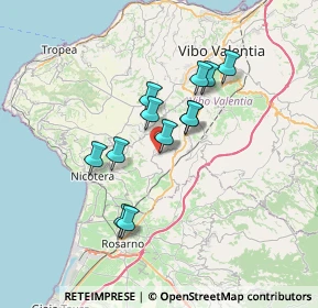 Mappa Via Gesù, 89842 San Calogero VV, Italia (6.10583)