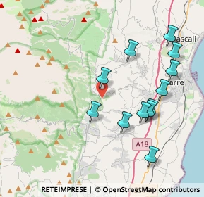 Mappa Via del Bosco, 95010 Milo CT, Italia (4.55083)